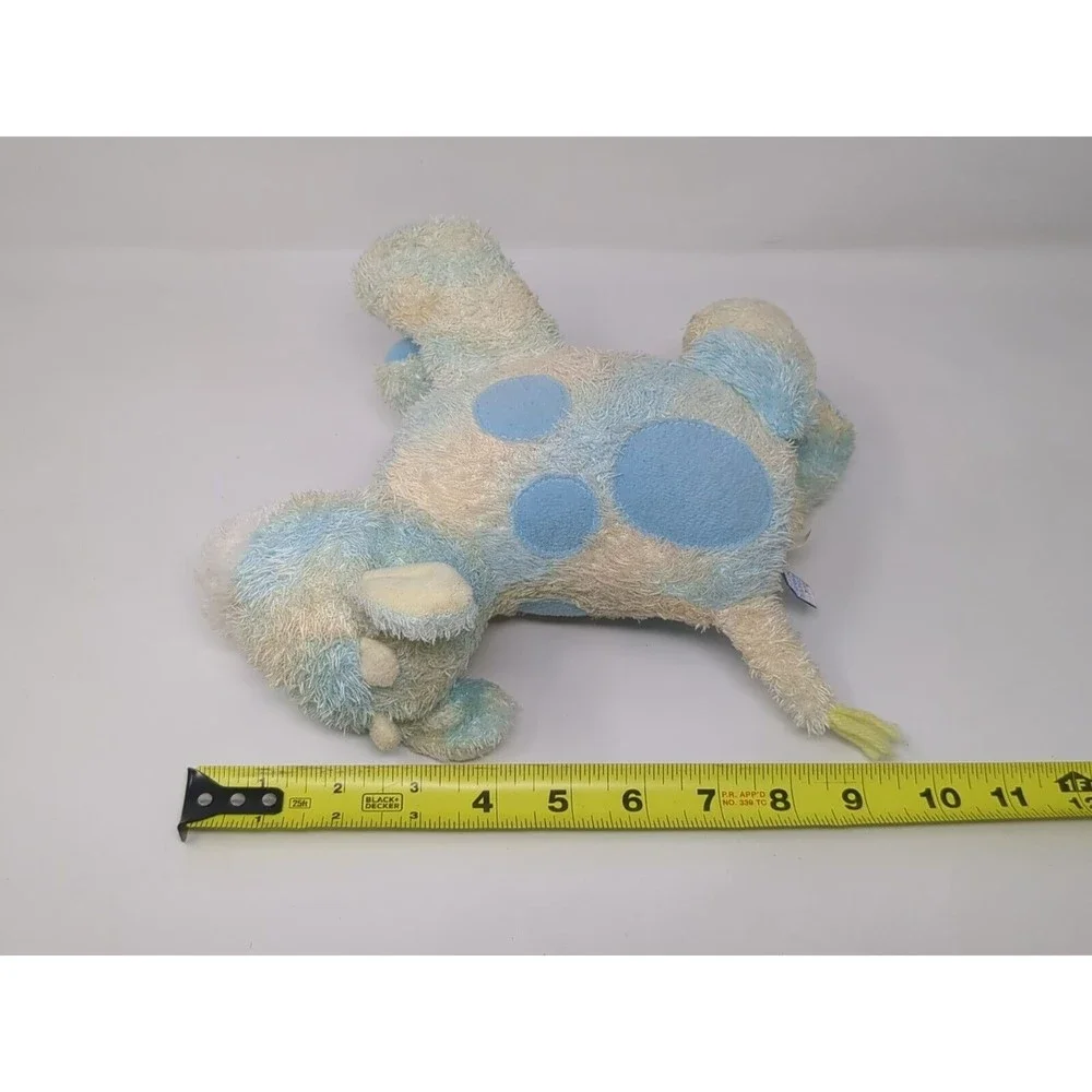 Baby Gund Sprinkles Cow Musical Plush Tye Dye Yellow‎ Blue Working 58207 Vintage
